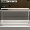 Tanque de Peces Ecológico Seleccionado Cuidadosamente para el Hogar, Escritorio, Paisajismo, Tanque de Corriente Auto-Circulante, Tanque de Plástico para Tortugas de Oficina
