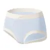 Roupa íntima feminina personalizada com 80% Modal Lenzing, fina, respirável, sem costura, para o verão, com fundo em Ácido Polilático antibacteriano, cintura média