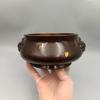 Quemador de Incienso Antiguo de Cobre Brillante con Doble Cabeza de León Colección de Cobre Antiguo Adornos de Cobre Decoración del Hogar Artesanía Venta al por Mayor