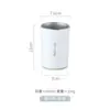Taza Magnética de Acero Inoxidable 304 sin Taladro para Enjuague Bucal y Cepillo de Dientes para Uso Doméstico, Adecuada para Parejas y Familias, Taza de Lavado Invertida