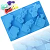 Jianmei em estoque 6 até diferentes moldes de silicone para carro caminhão molde de panificação infantil sabonete artesanal molde de sabonete bolo