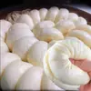 Pão de Arroz Fermentado para Café da Manhã Longyou, Pão Macio Autêntico Tradicional, Pão Cozido no Vapor Seco ao Ar, Pão Cozido no Vapor Macio Artesanal Especial 400g