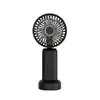 Ventilador Portátil de Mão USB Recarregável com Bateria Dupla Longa Duração Mini Ventilador Pessoal Dobrável com Fluxo de Ar Forte Silencioso Ventilador de Viagem para Exterior Escritório Dormitório Acampamento e Uso Diário