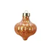 Enfeites de Bola de Natal Brilhantes Coloridos com Lantejoulas e Padrão de Caracol Branco Deslumbrante Decorações de Árvore de Natal