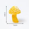 Simulación Flammulina velutipes Pleurotus eryngii Juego de Comer Champiñón DIY Decoraciones Accesorios de Bolsa Ciega Mini Coche Escritorio Pequeños Adornos