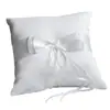 Produto do Fabricante Aliexpress Casamento Estilo Europeu Nó Duplo de Flor Contas 10*10 Almofada de Aliança de Casamento para Noiva