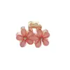 Flequillo Lateral de Pedrería Flor de Cristal de Princesa Pasador Pequeño Accesorio para el Cabello Estilo Nuevo Pasador Mediano Tocado