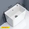 Nova Pia de Mop para Varanda Cerâmica de Guangdong Pia de Mop Lavatório Banheiro Piso Suporte Doméstico Bacia de Mop