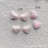 1.7cm Macarrón Tela Estrella Corazón Tela en Relieve Pegatina Decoración Accesorios Ventilador Hecho a Mano DIY Cuenta Manual F331