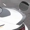 Acessórios automotivos são adequados para spoiler traseiro de fibra de carbono Changan Yida Qiyuan A05, atualização sem perfuração, exterior de alto perfil
