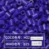 Paquete de Recarga de 264 Colores 1000 Piezas 2.6 mm Fusion Beads Tablero de Pines Set de Rompecabezas Beads para Planchar Serie Completa de 264 Colores