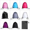 Bolsa de pano para embrulho de poliéster Oxford Bolsa esportiva para basquete Bolsa à prova de poeira para armazenamento de pacotes Bolsa de ombro duplo Oxford com cordão