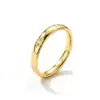 Anillo de Acero de Titanio con Flor de Cristal de Hielo Tallada Estilo Coreano de Lujo Ligero para Mujer, Anillos Versátiles de Oro de 18K que No se Desvanecen, Joyería de Moda
