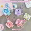 Pingente Balanço Original Série Fada da Selva Sanrio Exquisito Gatinho Kt Boneca Kuromi Pingente de Bolsa Coração de Menina