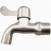 Grifo para Lavadora de Acero Inoxidable 304 de 1/2 Pulgada de 6 Puntas Grifo de Agua para Fregadero de Mopa Doméstico Exterior Boquilla de Agua Especial Extendida Totalmente de Cobre