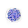 Cuentas de vidrio peces de combate pecera pequeña suministros de paisajismo micro paisajismo tanque ecológico decoraciones adornos pequeños mundo submarino arena de fondo