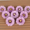 Flores artificiales, flores de peonía falsas, decoraciones para fotografía de bodas, flores de seda, pasadores de flores DIY, accesorios para el cabello, accesorios para sombreros y accesorios de decoración