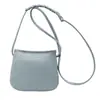 Bolsa feminina popular de 2025, nova bolsa de ombro/transversal estilo balde, cor sólida, moda, casual, simples, nicho