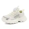 Zapatillas Deportivas Transpirables de Malla Doble Versátiles para Niños Otoño 2025 Nuevas Antideslizantes y Resistentes al Desgaste para Niños y Niñas Kh258
