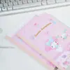 Joytop Sanrio Familia Serie Cinta Melody - Cuaderno A5 Inalámbrico Encuadernado con Pegamento para Estudiantes de Primaria