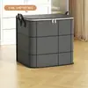 Saco de armazenamento para roupas e edredons para uso doméstico, organizador de guarda-roupa de grande capacidade para roupas, cesta de armazenamento à prova de poeira, uma ferramenta de armazenamento mágica