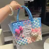 Pacha Dog Verão Novo Fresco Bolsa Infantil Cesta de Palha Tecida Feita à Mão Fofa Bolsa Versátil para o Dia a Dia Presente para Mulheres