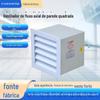 Ventilador axial de parede quadrado à prova de explosão de fábrica ventilação de exaustão para pecuária Ventilador axial de parede quadrado com veneziana