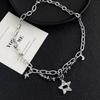 Colar Pingente Estrela Nicho Doce Cool Corrente Clavícula Suéter Acessórios Design Alto Senso Corrente Decorativa Luxo Leve