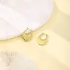 Entrada Francesa Lujo Estilo Metálico Gama Alta Aretes Elegantes Amor Estrella Aretes de Acero Inoxidable Moda Femenina Aretes Distintivos