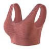 Íntimos Finos Estilo Regata para Mulheres de Meia-Idade e Idosas Sem Aros, Sutiã Maternal Sem Marcas, Sutiã Push-Up Respirável para Seios Grandes