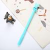 Papelaria criativa Little Rabbit Gel Pen Cute Cartoon Long Ear Rabbit Student Water Pen Black Rabbit Office Sign Pen