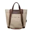 Bolsa de Lona Nicho Artístico Estilo Ins Coreano Estilo Preguiçoso Grande Capacidade Bolsa de Ombro Feminina Meninas Bolsa Alta Sob o Braço