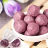 Caramelo de Camote Relleno Bolas de Leche de Camote Morado 2.5 kg Camote Morado Empaquetado Individualmente Caramelo de Leche Suave y Masticable Directamente del Fabricante Una Pieza Dropshipping