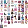50 K-Pop Nuevos: Stickers Grupales de Chicos Cazadores Decorativos DIY para Taza de Agua Funda de Teléfono Móvil Impermeables Populares Transfronterizos