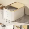 Recipiente doméstico para armazenamento de arroz, selado, à prova de insetos e à prova de umidade 10kg Tanque de armazenamento de farinha de alta qualidade de grau alimentício, recipiente de arroz para armazenamento de arroz e farinha