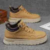 Zapatos de Hombre 2026 Nuevo Otoño de Caña Alta Deportivos Ropa de Trabajo Zapatos de Tabla Ropa de Senderismo para Hombre Resistentes al Desgaste Antideslizantes Montañismo Dr. Botas Martens