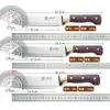 ASAKH Cuchillo de Cocina Afilado de Acero Inoxidable Cuchillo de Chef Cuchillo para Rebanar Carne del Hogar Cuchillo para Rebanar Frutas y Verduras Cuchillo Multiusos