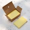 Tarjetas de palabras en inglés DIY de papel en blanco para estudiantes de primaria, tarjetas de personajes de papel kraft, notas adhesivas para garabatos infantiles, tarjetas pequeñas t