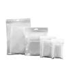 Bolsa Perlada Yin y Yang Bolsa de Hueso Bolsa de Embalaje para Funda de Teléfono Móvil Bolsa de Embalaje para Cable de Datos Bolsa Ziplock de Película Perlada Blanca