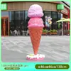 Escultura de Helado Esférico Adorno Grande Modelo de Helado de Doble Bola Colgante de Pared Luminoso Decoración de Tienda de Postres Invertida
