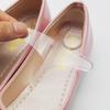 Adhesivo para talón en forma de T adhesivo para talón silicona antidesgaste adhesivo para pie transparente invisible adhesivo para tacones altos masaje anti-talón adhesivo de media talla
