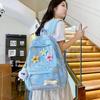 Nova Mochila Escolar Japonesa de Alto Valor Estudante Universitário Ins Bonito Grande Capacidade Soft Girl Girl Mochila All-match