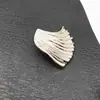 Novos Botões Decorativos Grandes de Formato Especial, Botões de Pé Decorativos Costurados à Mão para Casaco Corta-Vento, Botões Decorativos Metálicos de Alta Qualidade