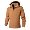 Chaqueta con forro polar 2026, talla grande, abrigo casual deportivo para exteriores, capucha desmontable, con forro polar y engrosada