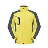 Chaqueta de Transferencia Térmica en Blanco Chaqueta Impermeable Cortavientos para Deportes al Aire Libre Traje de Montañismo Impresión de Logo Personalizado
