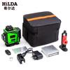 Nivel Hilda de alta precisión baldosa de piso pegatina de piso pegatina de pared línea automática 16 líneas nivel verde 4D
