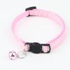 Nuevo Collar Campana para Mascotas Hebilla Cabeza de Gato 1.0 Collar Parche Mascota Perro Gato Gran Cantidad en Stock Gato