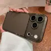 Transfórmate al Instante en una Ventana Grande con Esta Funda Ultra Fina para iPhone 17 Pro Max, Textura Simple de Arena Suave, Cubierta Protectora para iPhone 16/15