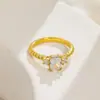 Anillos Cuadrados de Zirconia de Acero Inoxidable Japoneses y Coreanos de Venta Caliente, Anillos Versátiles de Acero de Titanio de Lujo Ligero para Uso Diario para Hombres y Mujeres, Al Por Mayor en Stock