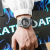 Reloj electrónico cronógrafo deportivo para exteriores, resistente al agua, despertador, temporización, reloj electrónico, reloj luminoso multifuncional para hombres y mujeres.